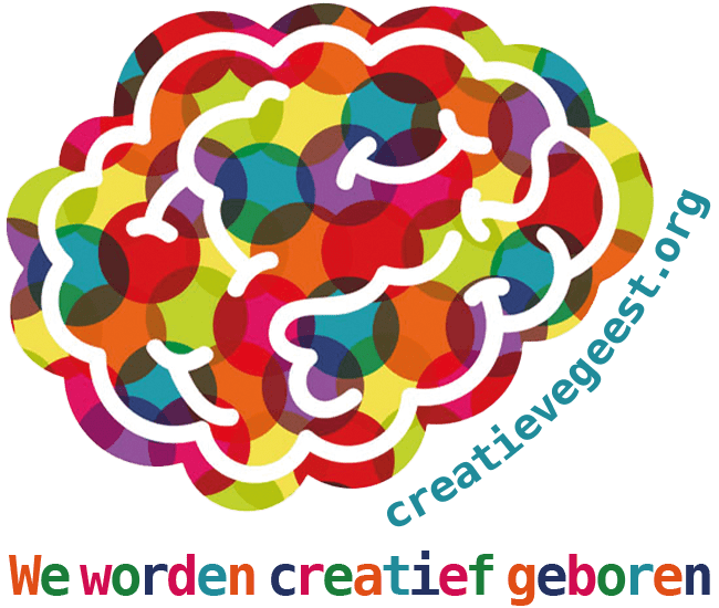 creatievegeest.org - We worden creatief geboren logo